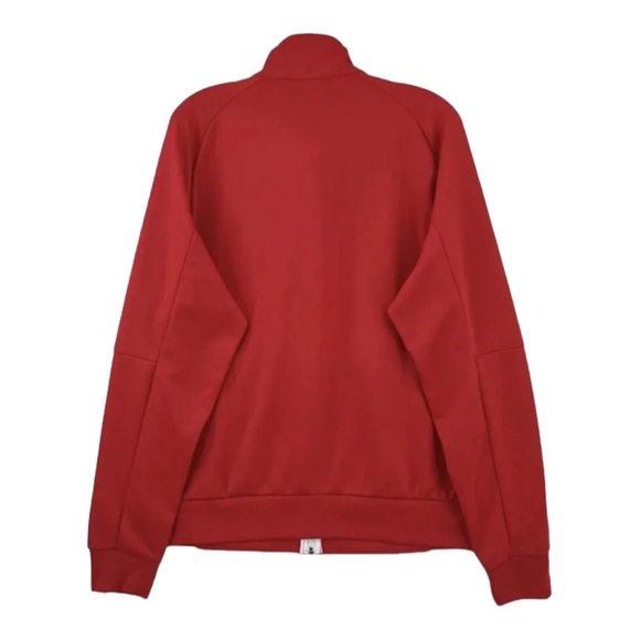 Nike Red Track Jacket Men’s Large Zip Up Athletic Jacket - Picture 2 of 4